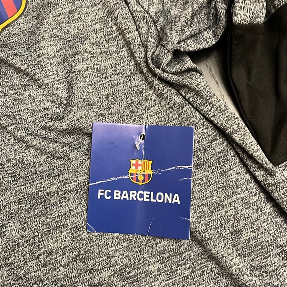 NWT FC Barcelona Athletic 1/4 Zip Sweatshirt - Picture 4 of 6